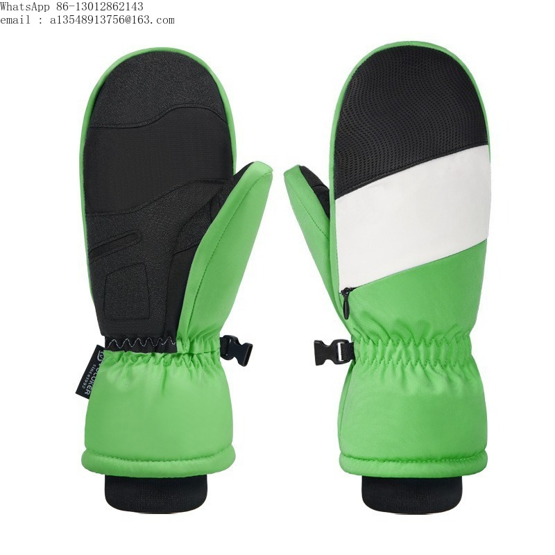 Ski Glove Waterproof - Gants de ski en polaire épais,