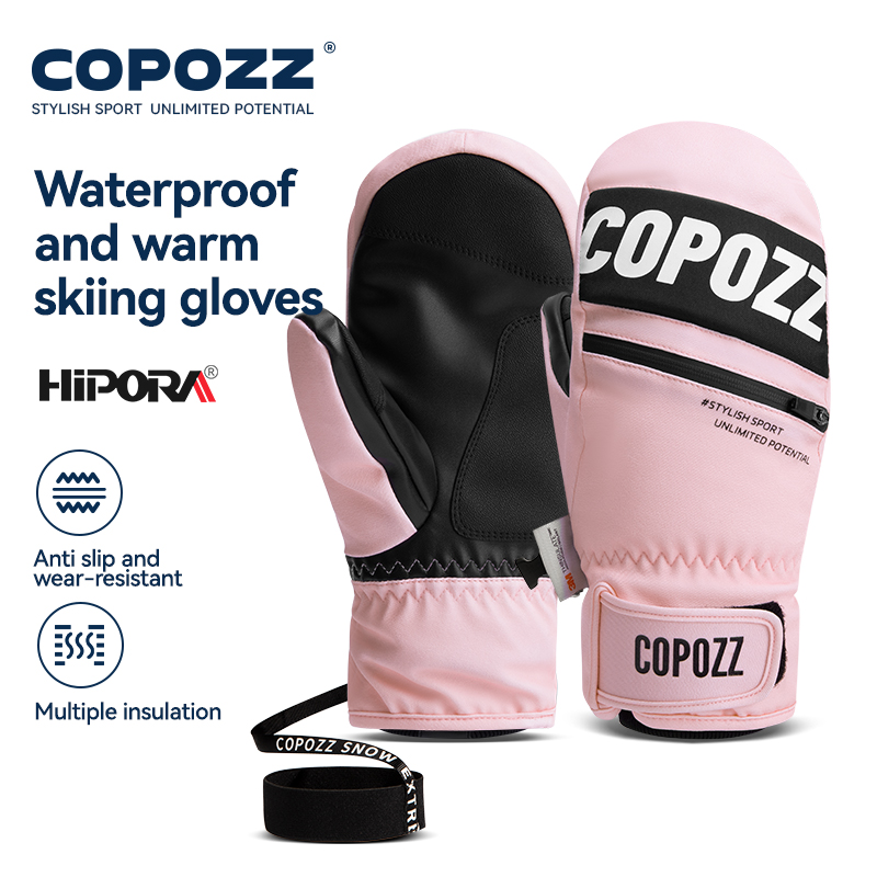 Ski Glove Waterproof - COPOZZ 3M Thinsulate gants de Ski