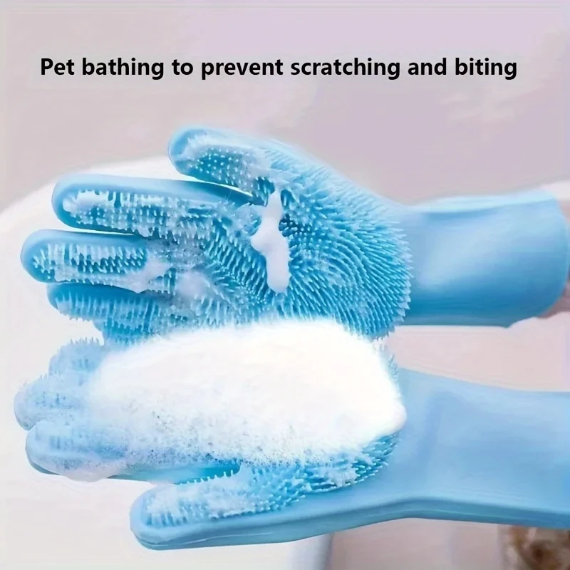 Rubber Glove Cleaning - Gants de toilettage pour animaux de
