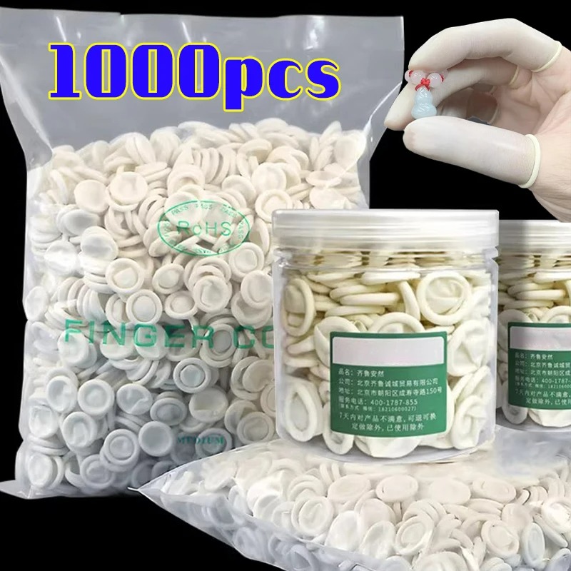 100-1000 pièces de protège-doi - Latex Disposable Glove avis et prix