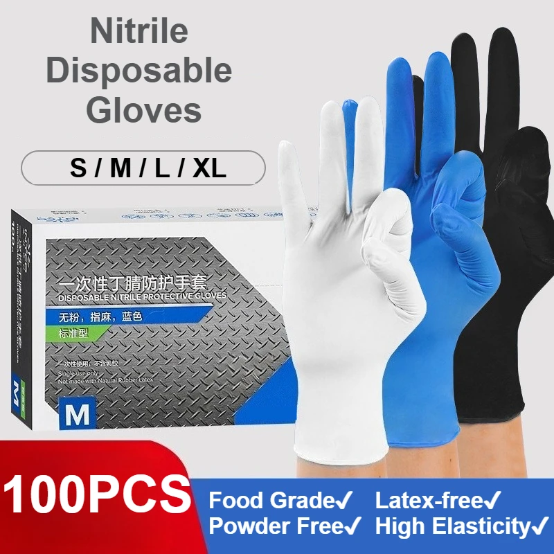 100 gants jetables en nitrile  - Exam Glove Nitrile avis et prix