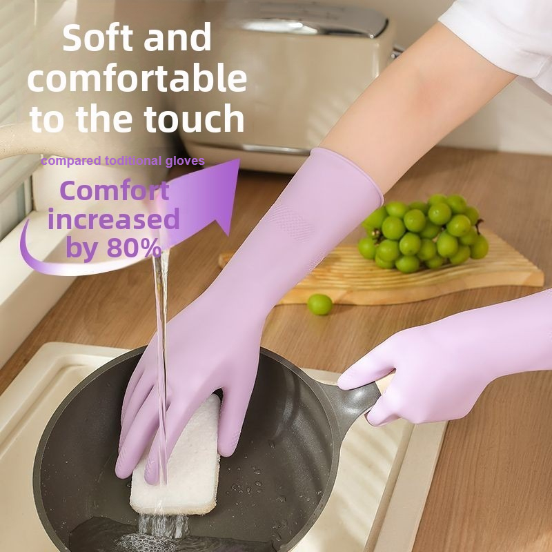 Gants de lavage de vaisselle e - Rubber Glove Cleaning avis et prix