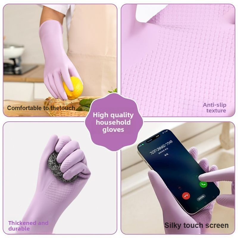 Gants de lavage de vaisselle e - Rubber Glove Cleaning avis et prix