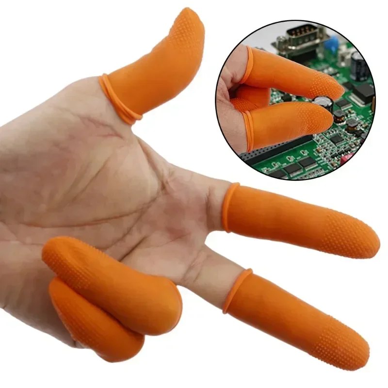 100/10 PCS Protège-doigts jeta - Latex Disposable Glove avis et prix