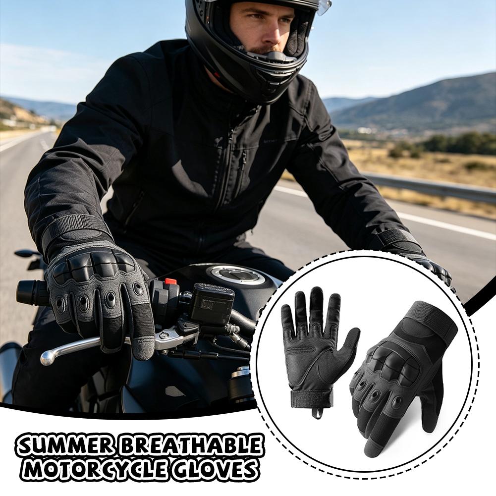 Gants de moto d'été à doigts e - Motorcycle Glove Knuckle avis et prix