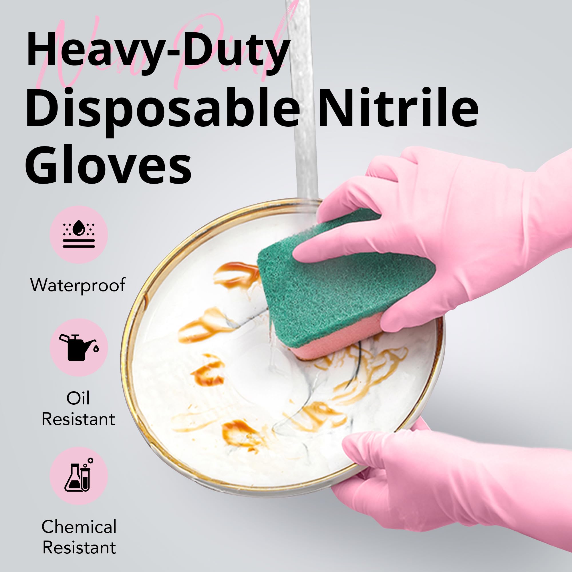 Gants de nettoyage jetables en - Exam Glove Nitrile avis et prix