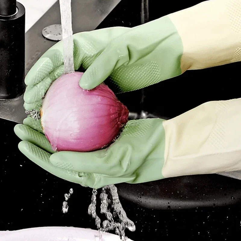 Gants de cuisine épais, gants  - Rubber Glove Cleaning avis et prix