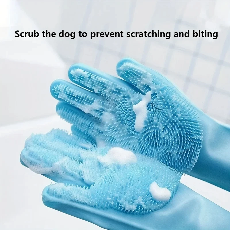 Gants de toilettage pour anima - Rubber Glove Cleaning avis et prix