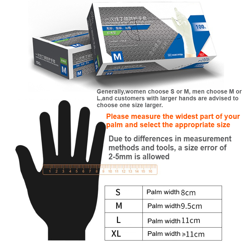 Gants jetables en Nitrile, 100 - Exam Glove Nitrile avis et prix