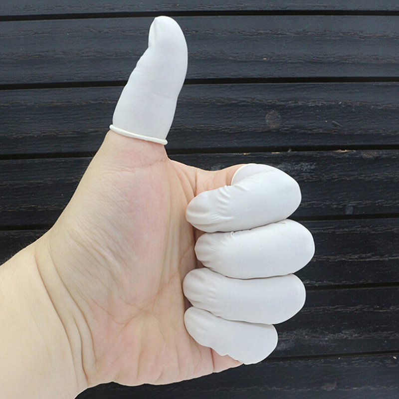 Doigts en latex de caoutchouc  - Latex Disposable Glove avis et prix
