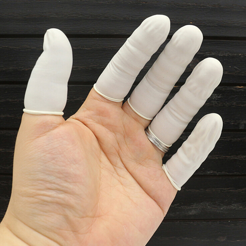 Doigts en latex de caoutchouc  - Latex Disposable Glove avis et prix