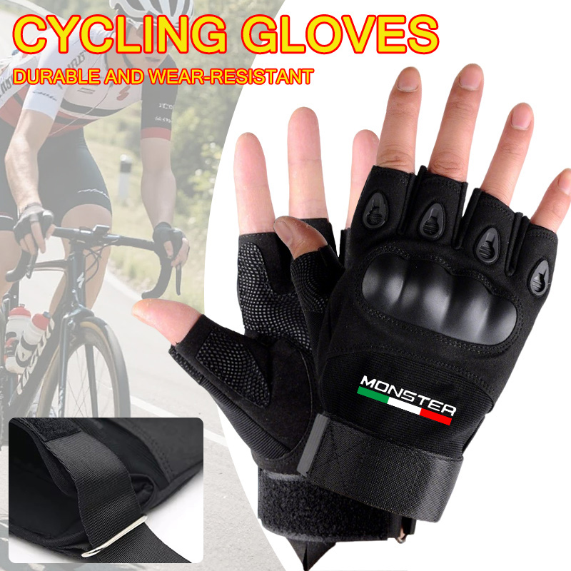 Gants tactiques à demi-doigts  - Motorcycle Glove Knuckle avis et prix
